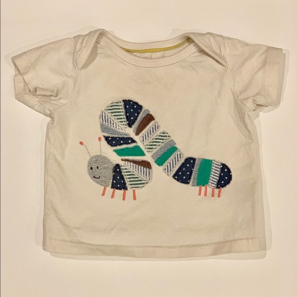 Boden Baby Boden Caterpillar Appliqué t-shirt - Picture 2 of 4